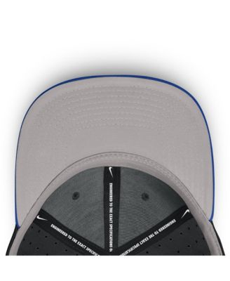 Men's Black Duke Blue Devils On-Field Dugout True Performance Fitted Hat