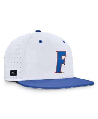 Men's White Florida Gators On-Field Dugout True Performance Fitted Hat