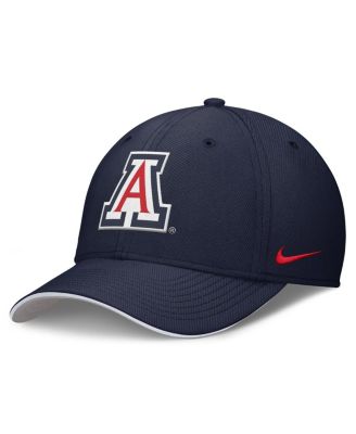 Nike - Men's Navy Arizona Wildcats 2025 Dugout Coaches Rise Swoosh Performance Flex Hat
