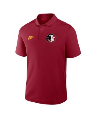 Men's Garnet Florida State Seminoles Primetime Victory Legacy Vault Logo Performance Polo Shirt