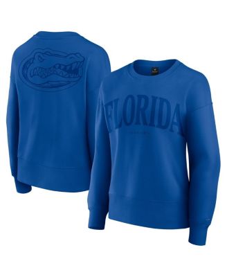 Fanatics - Women's Royal Florida Gators Supersoft Flow Fleece Pullover Sweatshirt