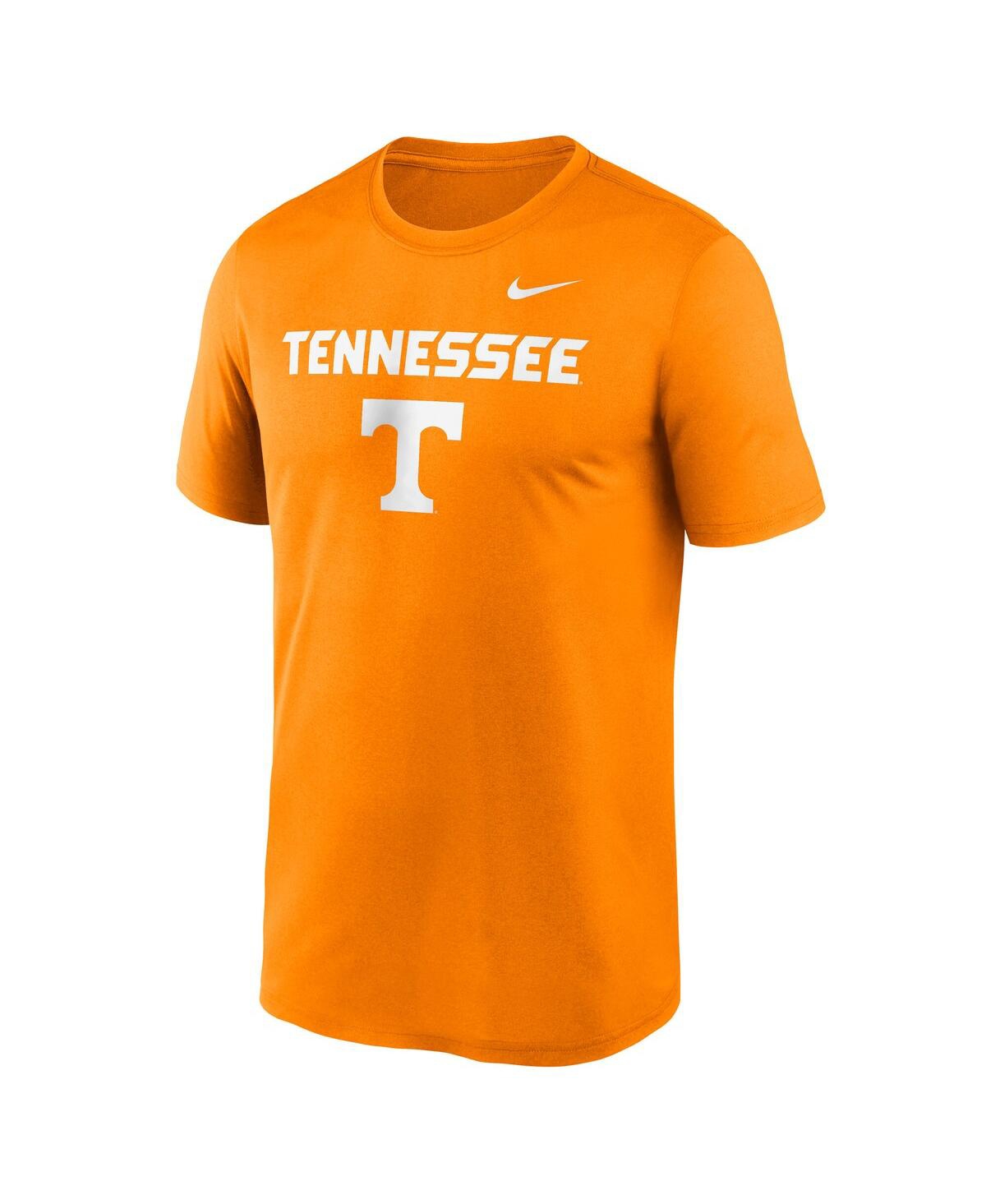 Nike Men's Tennessee Orange Tennessee Volunteers Lockup Legend Performance T-shirt In Orange