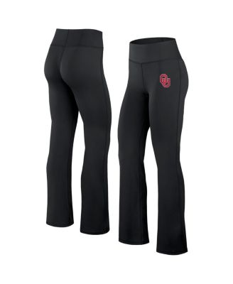 Fanatics - Women's Black Oklahoma Sooners Training Camp Maxed Out Flare Leggings