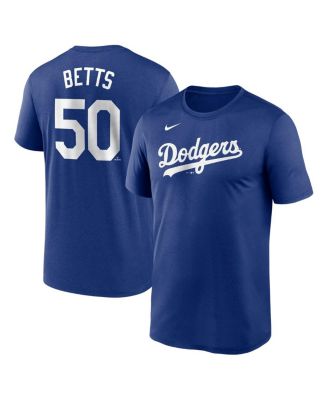 Nike - Men's Mookie Betts Royal Los Angeles Dodgers Legend Name Number Performance T-Shirt
