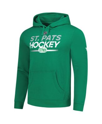 Men's Green Toronto St. Pats Authentic Pro Alternate Wordmark Pullover Hoodie