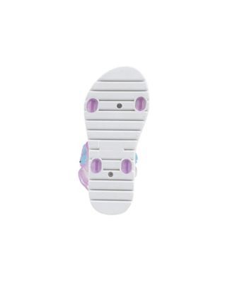 Toddler Girls glitter Straps and Charms Sandals