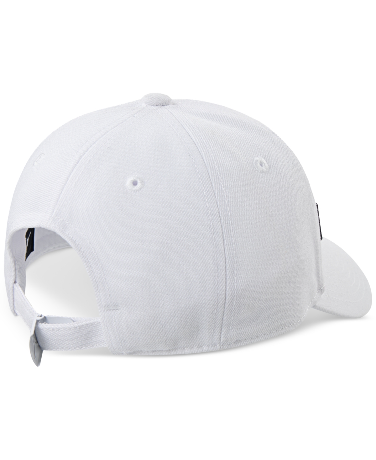 Shop Jordan Big Kids Hrb Structured Strapback Hat In White
