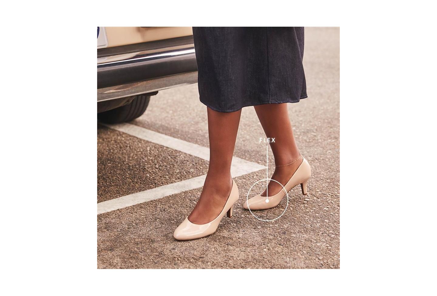 Женские туфли LifeStride Parigi Dress Pumps, цвет: Бежевая гусиная лапка — фото 11