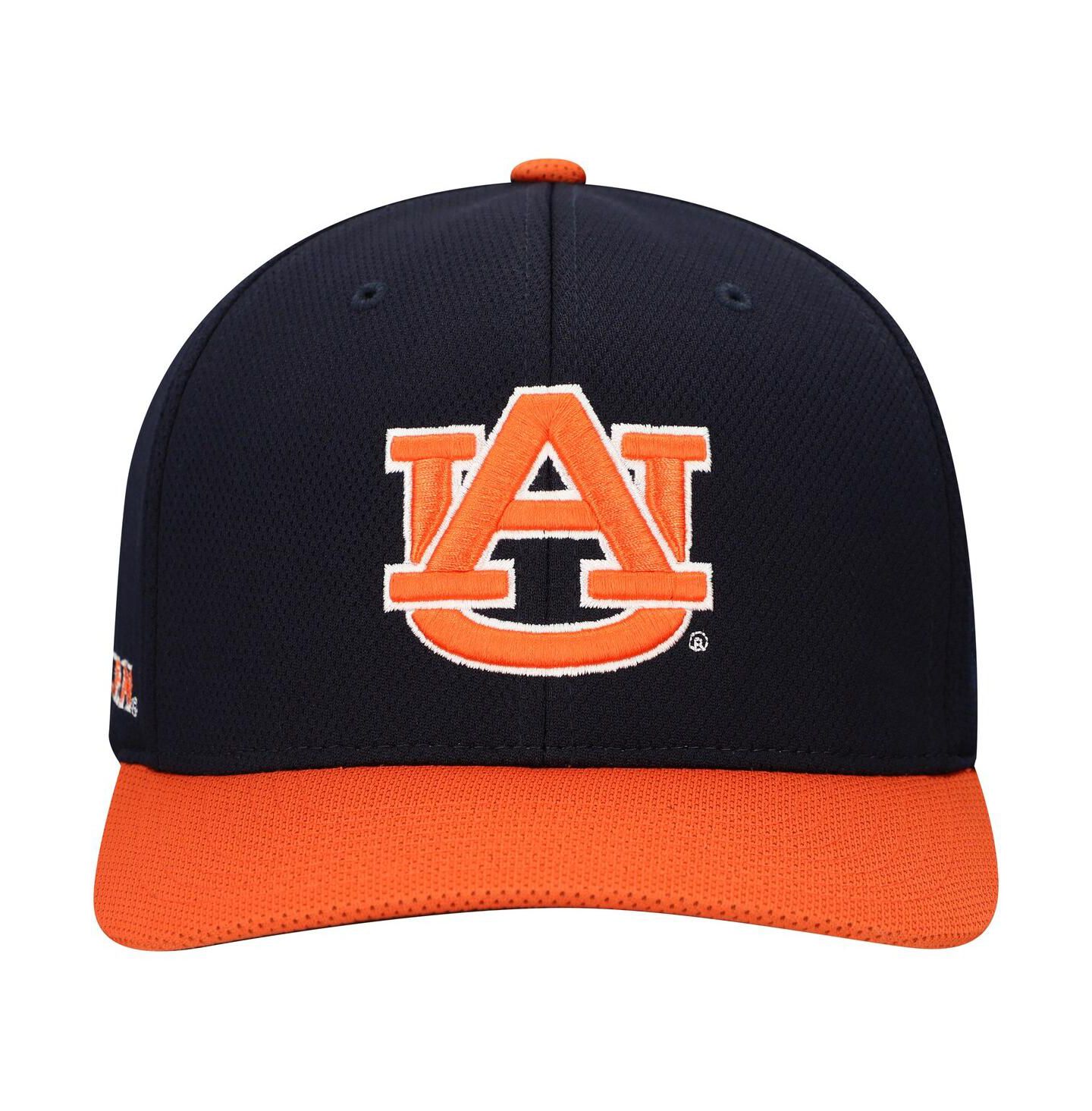 Мужская кепка Top of the World Black Auburn Tigers Reflex Fitted Hat — фото 4