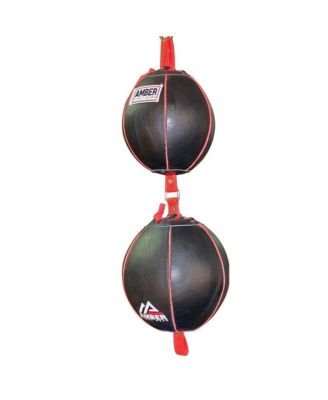 All Leather Traditional Double-Double End Bag: Training Essential for Boxers Seeking Superior Performance