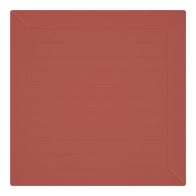 31.5" Square Outdoor Plastic Resin Patio Dining Table for 4