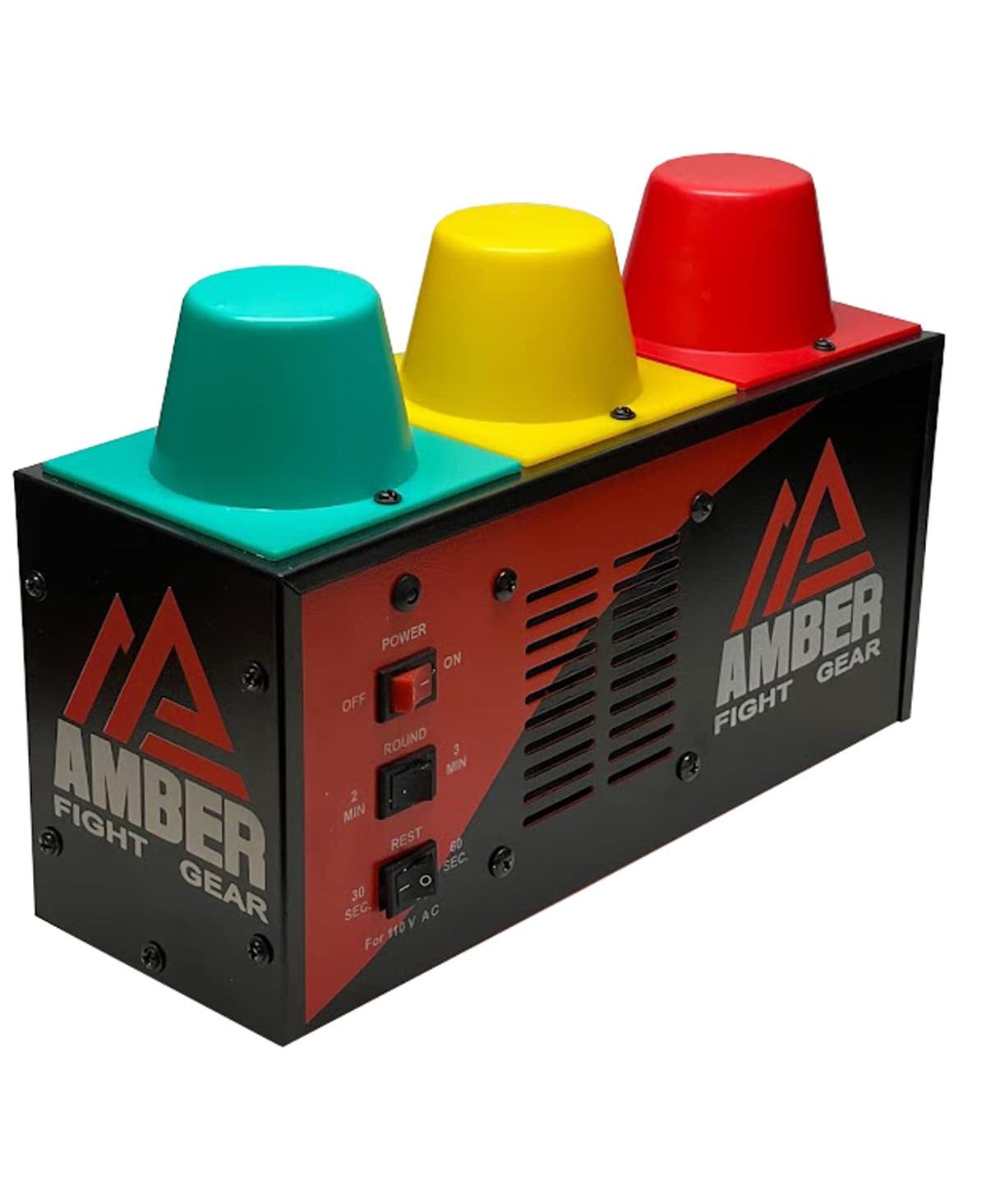 Professional Classic Boxing Interval Timer: Ultimate Gym Timer for Muay Thai, Mma, Kickboxing, and Martial Arts with Lights