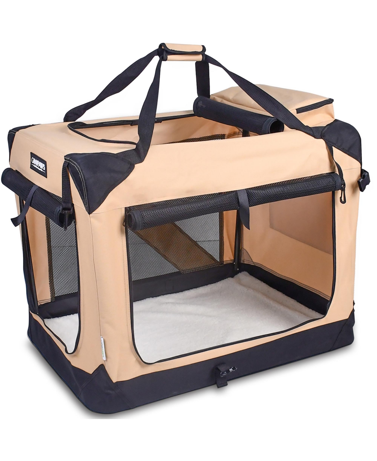 Soft Pet Crate: 36" - Beige