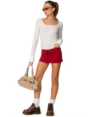 Women's Bayside Slitted Micro Skort