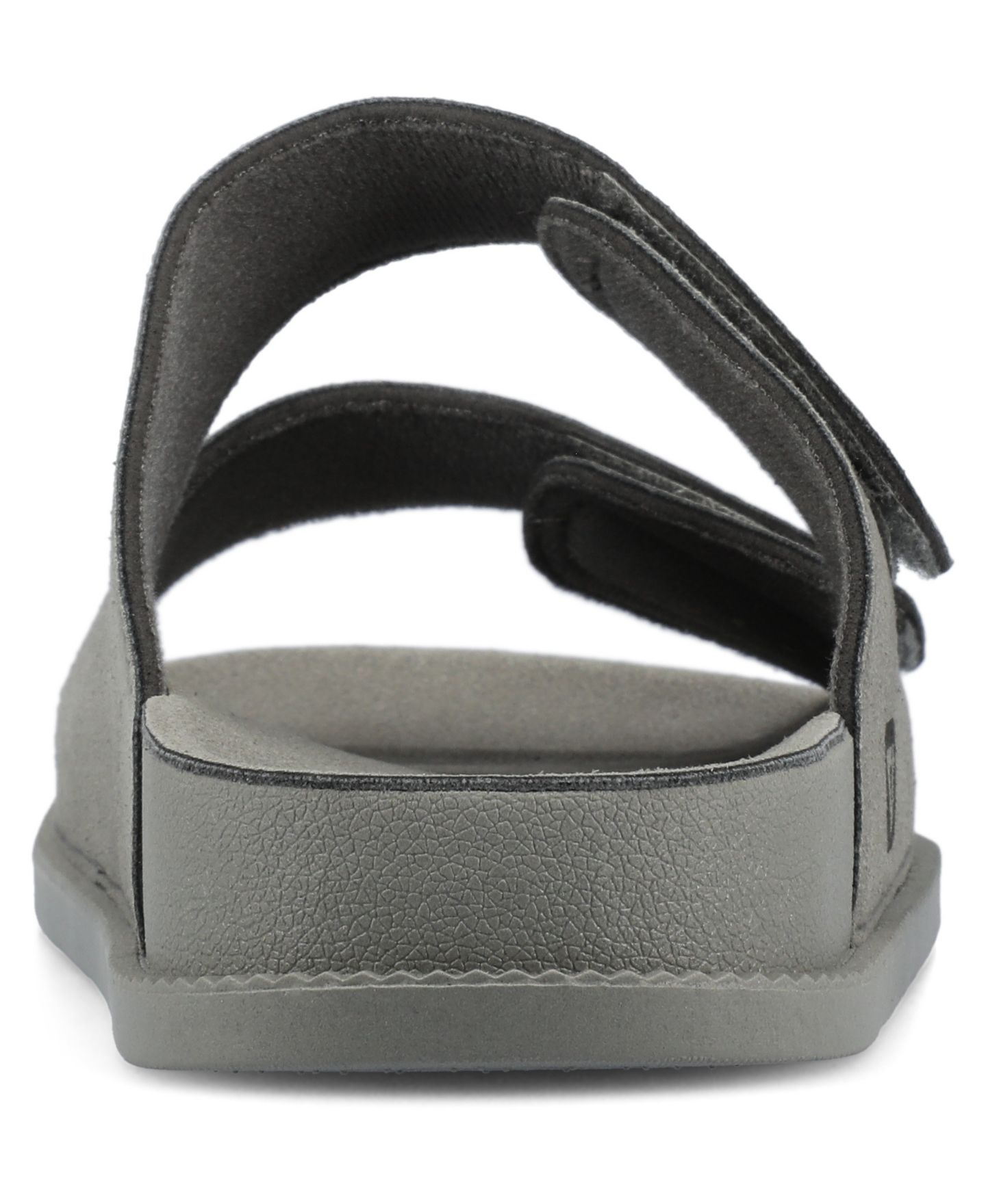 Мужские сандалии Vance Co. Orlando Comfort Adjustable Strap Slide On, цвет: Серый — фото 3
