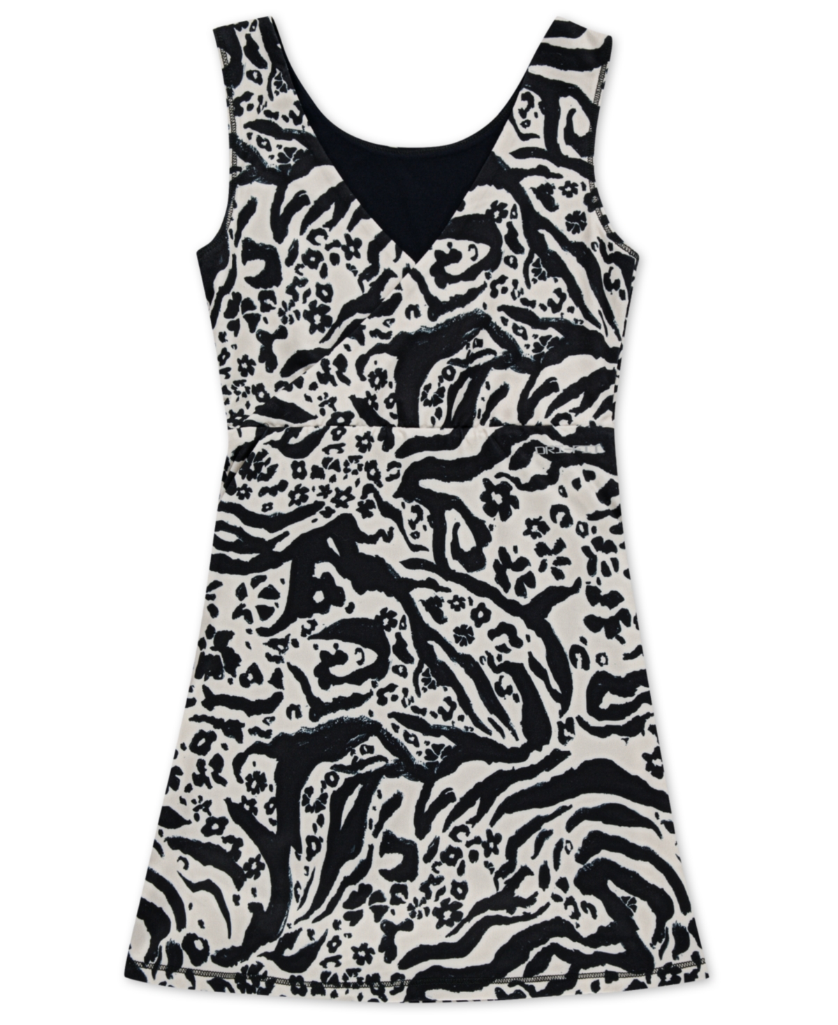 Nike Little Girls Wild Flower Fashion Dress In Light Orewood Brown