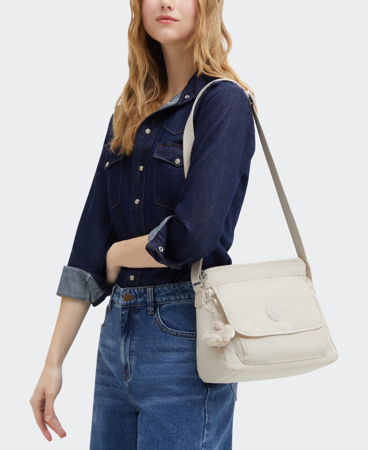 Kipling Women's Aisling Crossbody Bag In Hideaway Beige