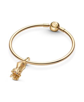 Gold-Plated Marvel The Avengers Infinity Gauntlet Dangle Charms