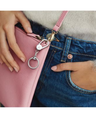 Sterling Silver Moments Small Bag Charm Holder