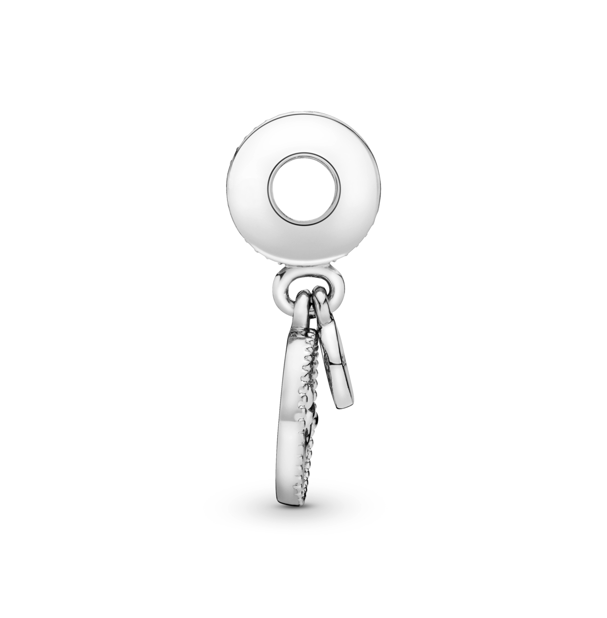 Pandora Sparkling Family Tree Dangle Charms In Two-tone