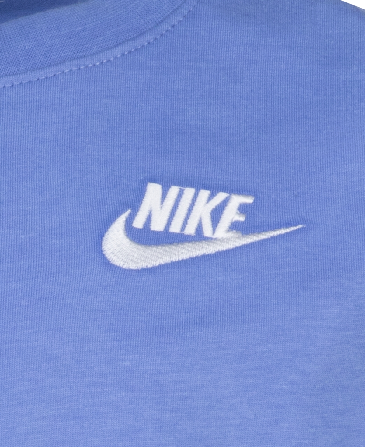 Nike Little Boys Embroidered Futura T-shirt In  Polar