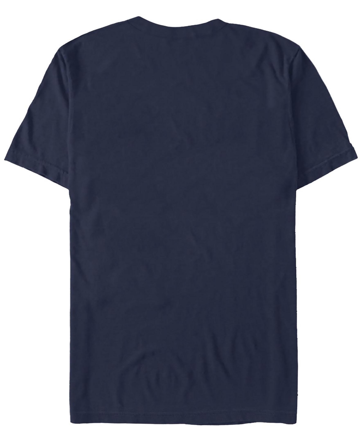 Design By Humans Men's Nature Guitar Short Sleeve T-shirt In Navy