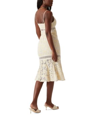 Women's Clarise Lace Sleeveless Midi Dress