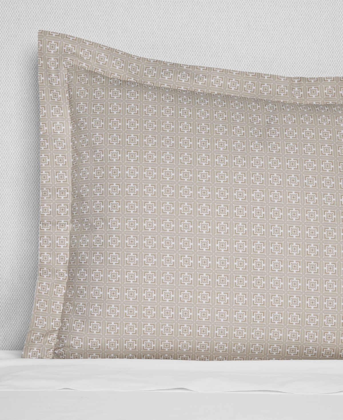 Sferra Sassetta Geometric Design Boudoir Sham, 12" x 16"