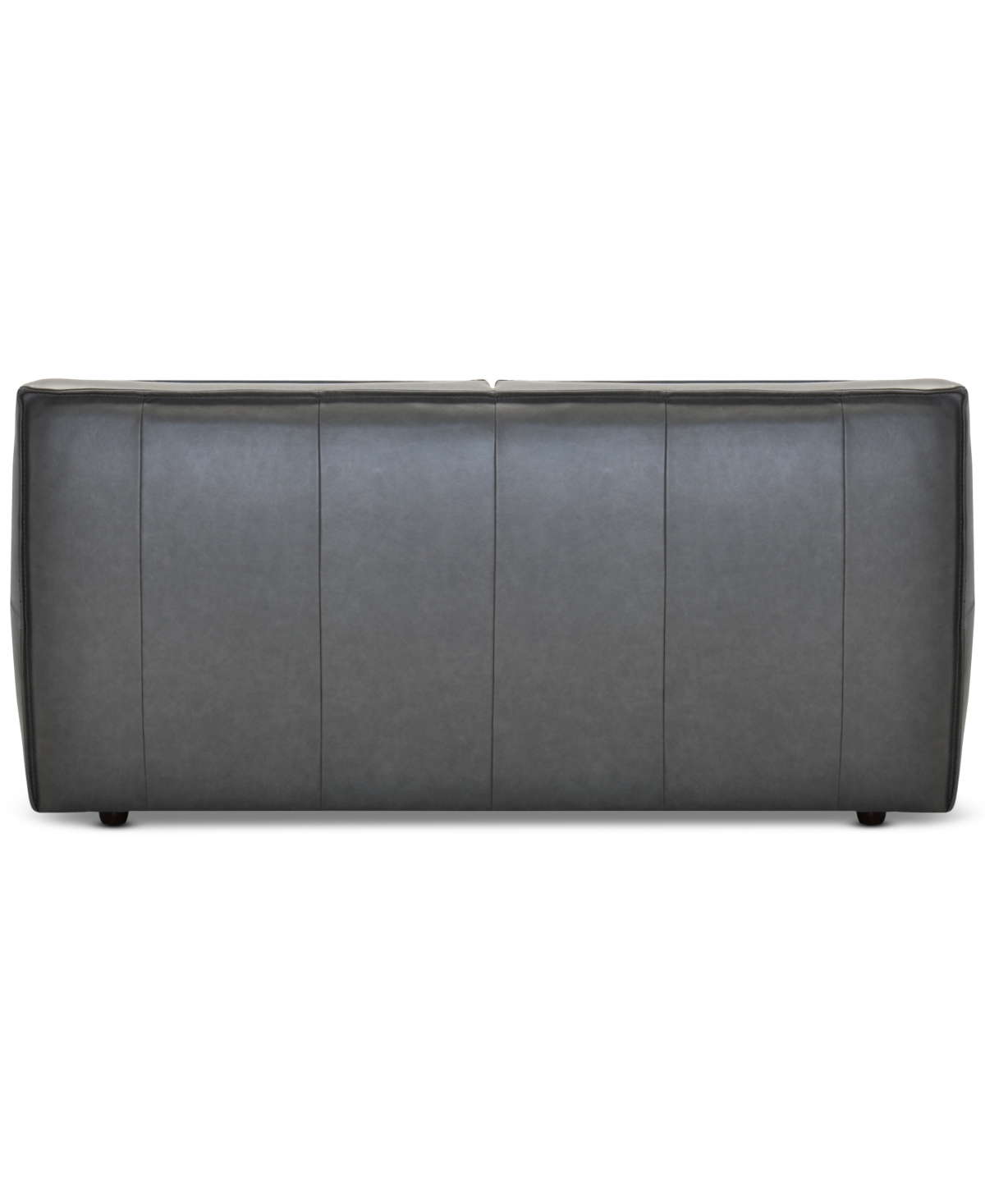 Macy's Glympton 73" Leather Loveseat, Exclusively At
