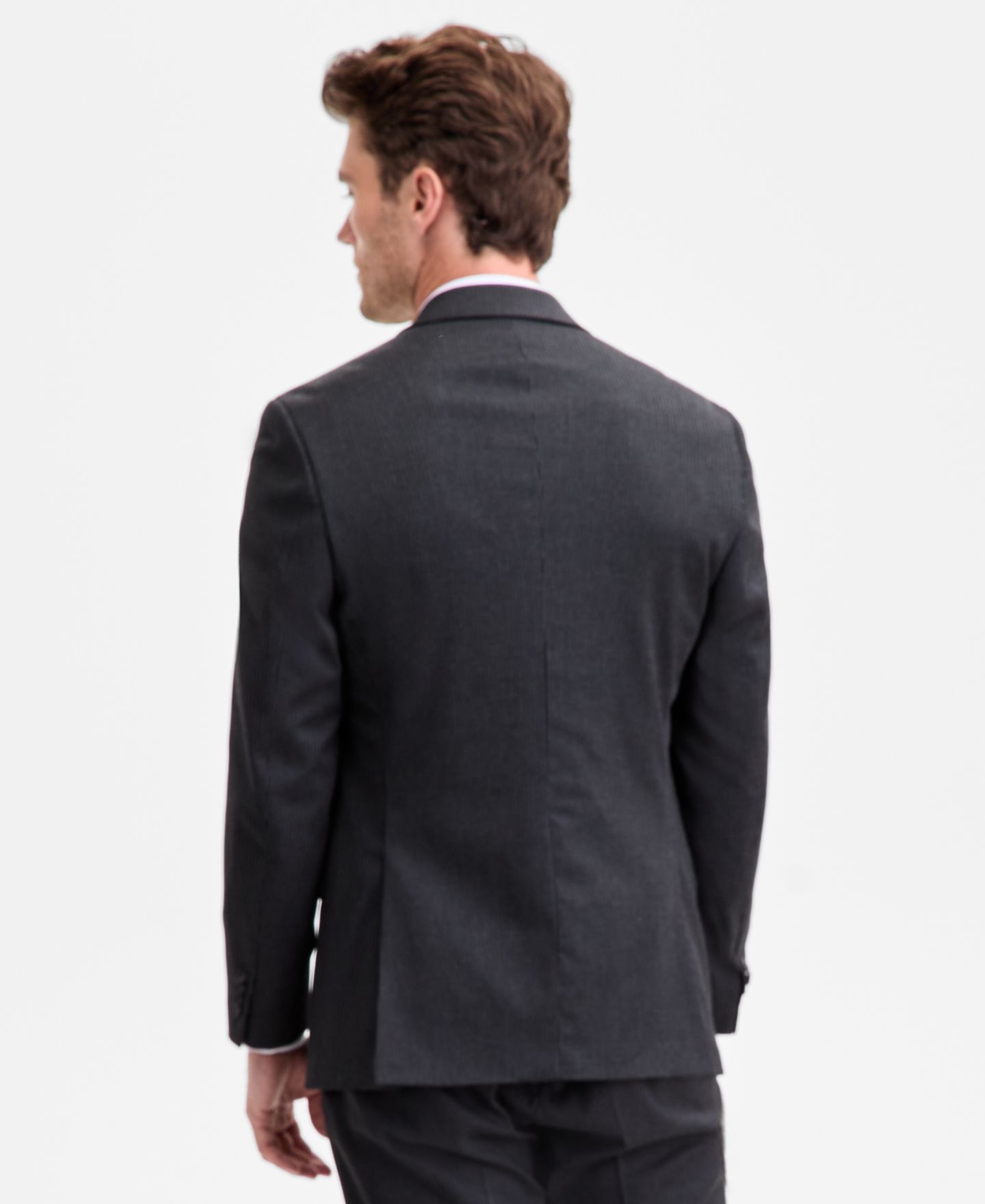 Мужской осенний костюм Perry Ellis Portfolio Nested современного кроя, цвет: Чёрный — фото 4