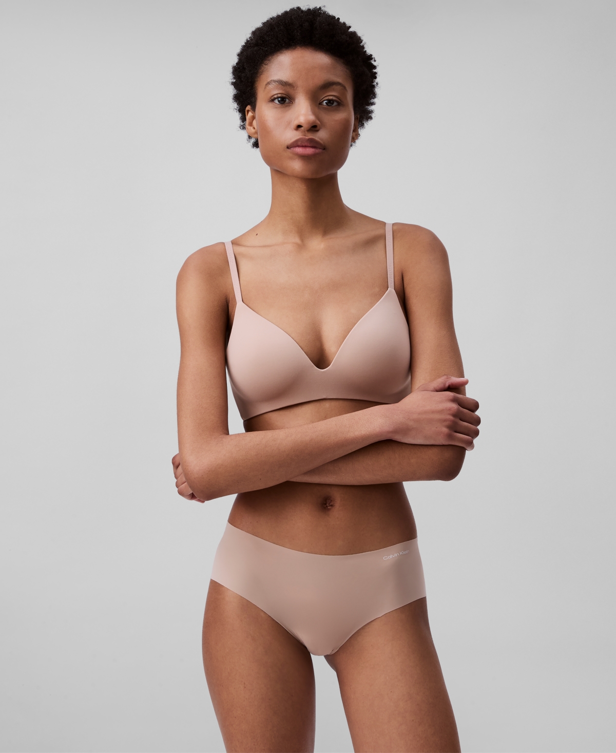 Calvin Klein Women's Invisibles 3-pack Hipster Underwear Qd3559 In Black,cedar,lime Crme
