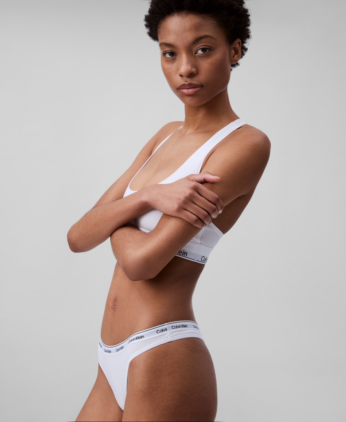 Calvin Klein Women's Modern Logo 3-pack Low Rise Thong In Black,beau Blue,white