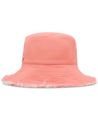H-Fresh Sliced Citrus Printed Canvas Bucket Hat	