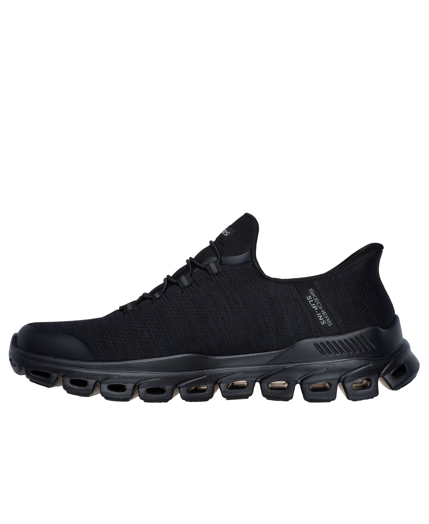 Мужские кроссовки Skechers Slip-Ins: Glide-Step - Zefyr Walking, цвет: Чёрный — фото 3