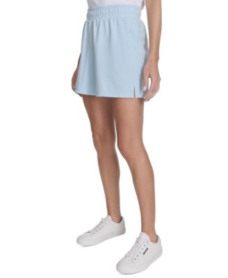 Women's French Terry Smocked-Waist Shorts