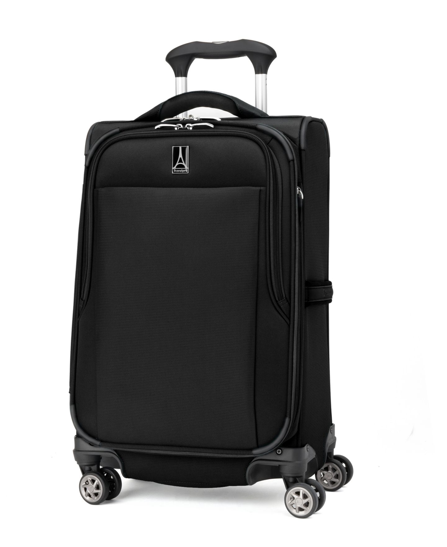 Чемодан Travelpro WalkAbout 7 Carry-on Softside Spinner, цвет: Чёрный — фото 2