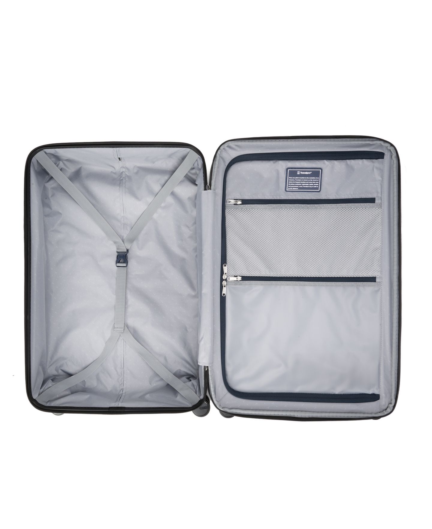 Чемодан Travelpro WalkAbout 7 Medium Hardside Check-in Spinner, цвет: Чёрный — фото 9