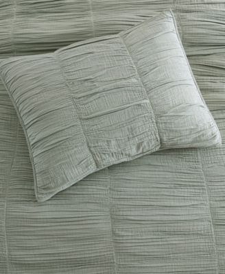 Pure Ruched Gauze 3-Pc. Comforter Set, Full/Queen