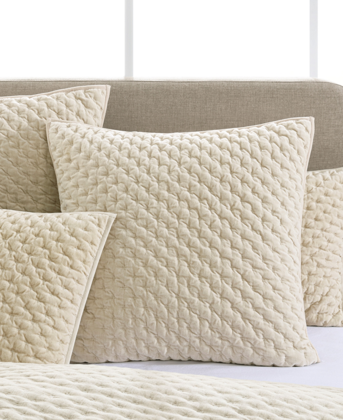 Dkny Pure Velvet Quilt Sham, European