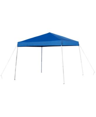 Outdoor Event/Tailgate Tent Set With Pop Up Event Canopy And Wheeled Case And Bi-Fold Table With Carrying Handle