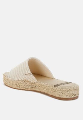 Womens Akara Canvas Espadrille Flatforms