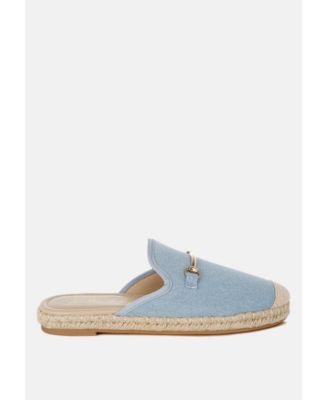 Midori Denim Slip-On Mules Women