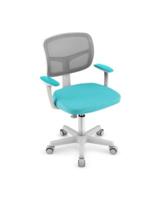 Adjustable Desk Chair with Auto Brake Casters for Kids