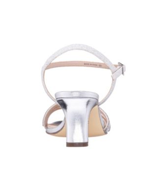 Women's Bettany Mid Heel Crystal Straps Dress Sandals