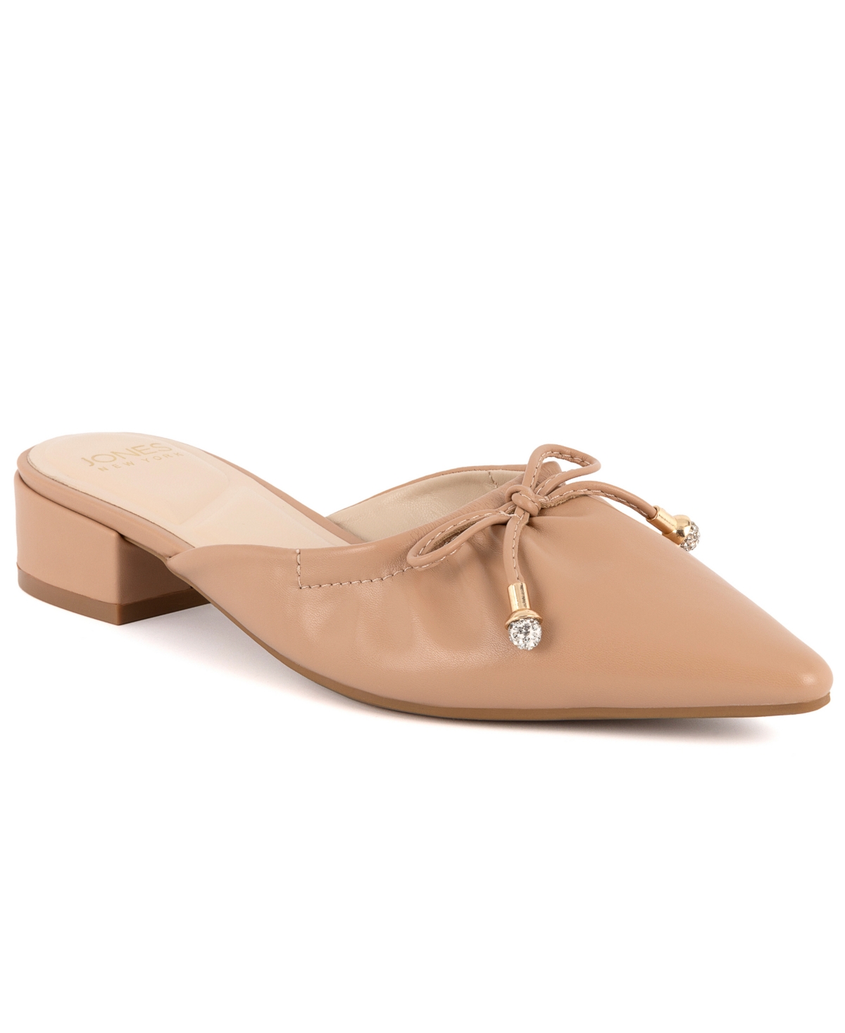 Jones New York Women's Karise Pointed Toe Slip On Mules