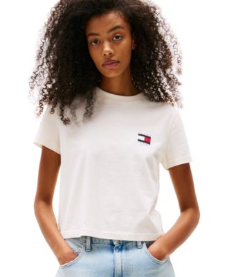 Tommy Jeans - Women's Cotton Logo Graphic T-Shirt