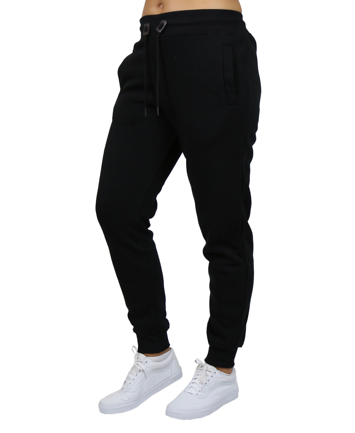 Women's Loose Fit Fleece Lined Jogger Sweatpants - Heather Gray