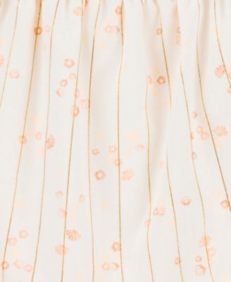 Toddler Girls Printed Tiered Dress  