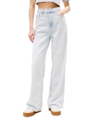 スニーカー   JEANS Woman Sneakers White YW0YW01633 01W How to Style White Sneakers with Jeans for Women