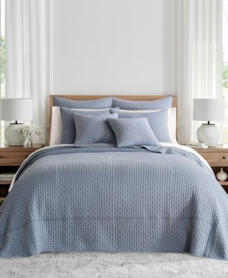 Cross Stitch Stitching 2-Pc. Bedspread Set, Twin/Twin XL